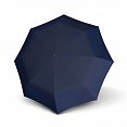 Dámský/pánský plně automatický deštník Doppler Magic Carbonsteel, tmavě modrý - otevřený
