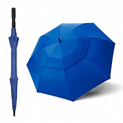 Doppler Golf Fiber Automatic AIR modrý golfový deštník