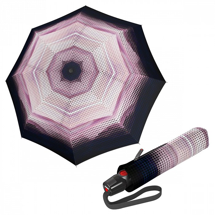 Knirps T.200 Medium Duomatic 2Dream Rose - dámský plně automatický deštník