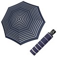 Doppler Magic Fiber TIMELESS BLUE - dámský plně-automatický deštník, proužky