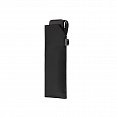 Doppler Mini Slim Carbonsteel černý - dámský plochý skládací deštník, složený