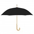 Doppler NATURE Long AC - holový udržitelný deštník, černý