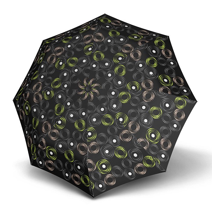 Doppler Magic Fiber SOFIA - dámský skládací plně automatický deštník zelená