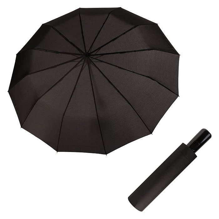 Doppler Magic Fiber Major - pánský plně-automatický deštník černá