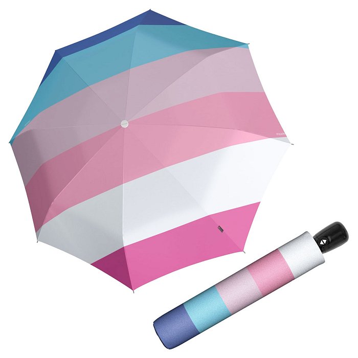 Doppler Magic Mini MODERN.ART Pride Cool Pastel - dámský plně-automatický deštník