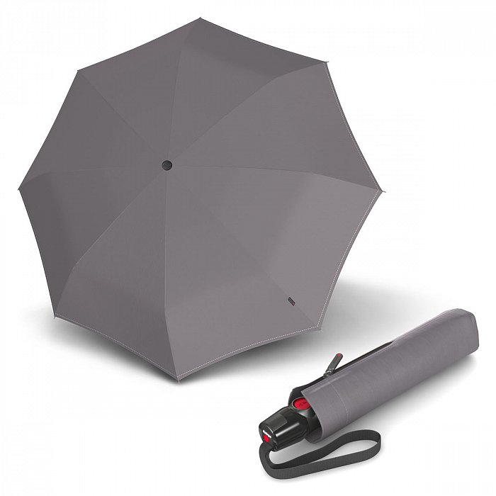 Knirps T.200 Medium Duomatic Solid Rock - dámský plně-automatický deštník