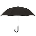 Doppler MIA Graz Long AC - holový vystřelovací deštník, černý