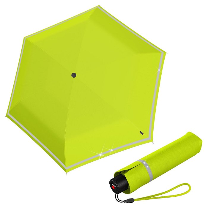 Knirps Rookie Manual - lehký skládací deštník, limetka