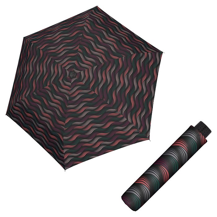 Doppler Havanna Fiber GRAVITY - dámský ultralehký mini deštník, vínová