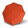 Knirps T.200 Medium Duomatic Solids Pumpkin Reflective - dámský plně-automatický deštník