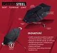 Doppler Magic Carbonsteel PASSION - dámský plně automatický deštník, černý vlastnosti