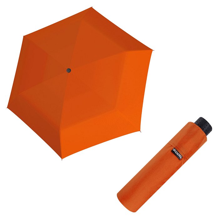 Doppler Havanna Fiber - dámský ultralehký mini deštník, oranžová