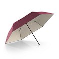 Doppler Zero99 Ultra Sun - dámský ultralehký mini deštník, vínový