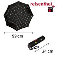 Reisenthel Pocket Classic Dots - dámský skládací mini deštník