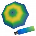 Doppler Magic Fiber SPIRIT - dámský skládací plně-automatický deštník, žluto zelený