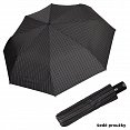 Pánský skládací deštník Magic Carbonsteel Doppler - šedé proužky