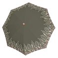 Doppler NATURE Mini - skládací udržitelný deštník. olivová se vzorem