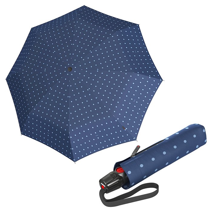 Knirps T.200 Medium Duomatic Kelly Blue - dámský plně automatický deštník