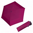 Doppler Mini Slim Carbonsteel 27 - dámský plochý skládací deštník, růžový