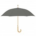 Doppler NATURE Long AC - holový udržitelný deštník, šedý