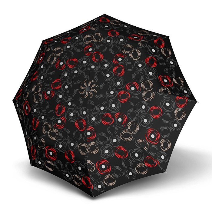 Doppler Magic Fiber SOFIA - dámský skládací plně automatický deštník červená
