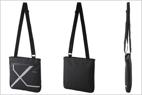 Knirps Crossover Bag černá - unisex crossbody taška