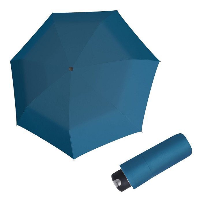 Doppler Mini XS Carbonsteel UNI 26 - dámský skládací deštník modrá