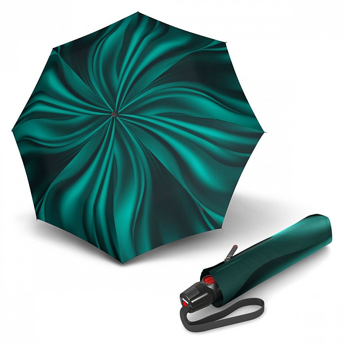 Knirps T.200 Medium Duomatic Supernova Jade - dámský plně-automatický deštník
