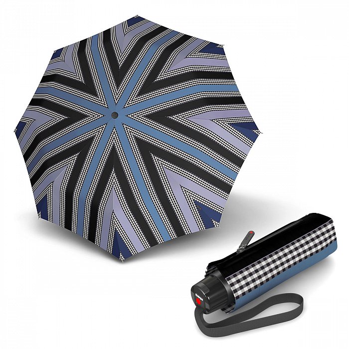 Knirps T.010 Small Manual Primrose Blue - dámský skládací mini deštník