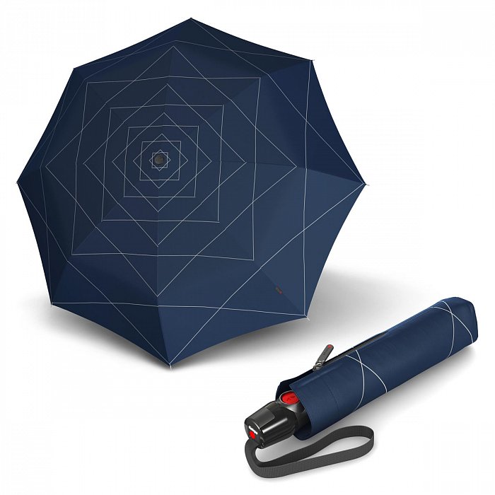 Knirps T.200 Medium Duomatic Nuno Downpour - dámský plně-automatický deštník