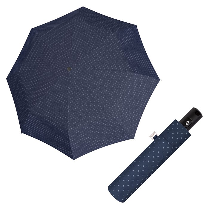 Doppler Magic Carbonsteel ROYAL - dámský skládací plně-automatický deštník modrá